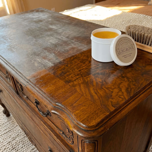 Luxgrove™ Wood & Leather Restoration Balm (4 oz)