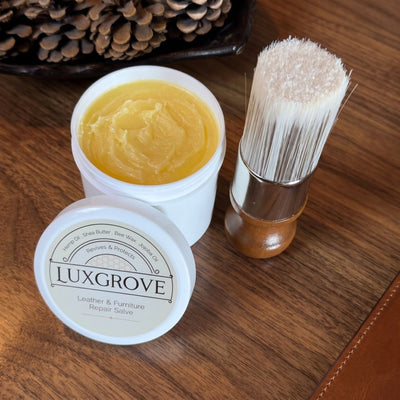 Luxgrove™ Wood & Leather Restoration Balm (4 oz)