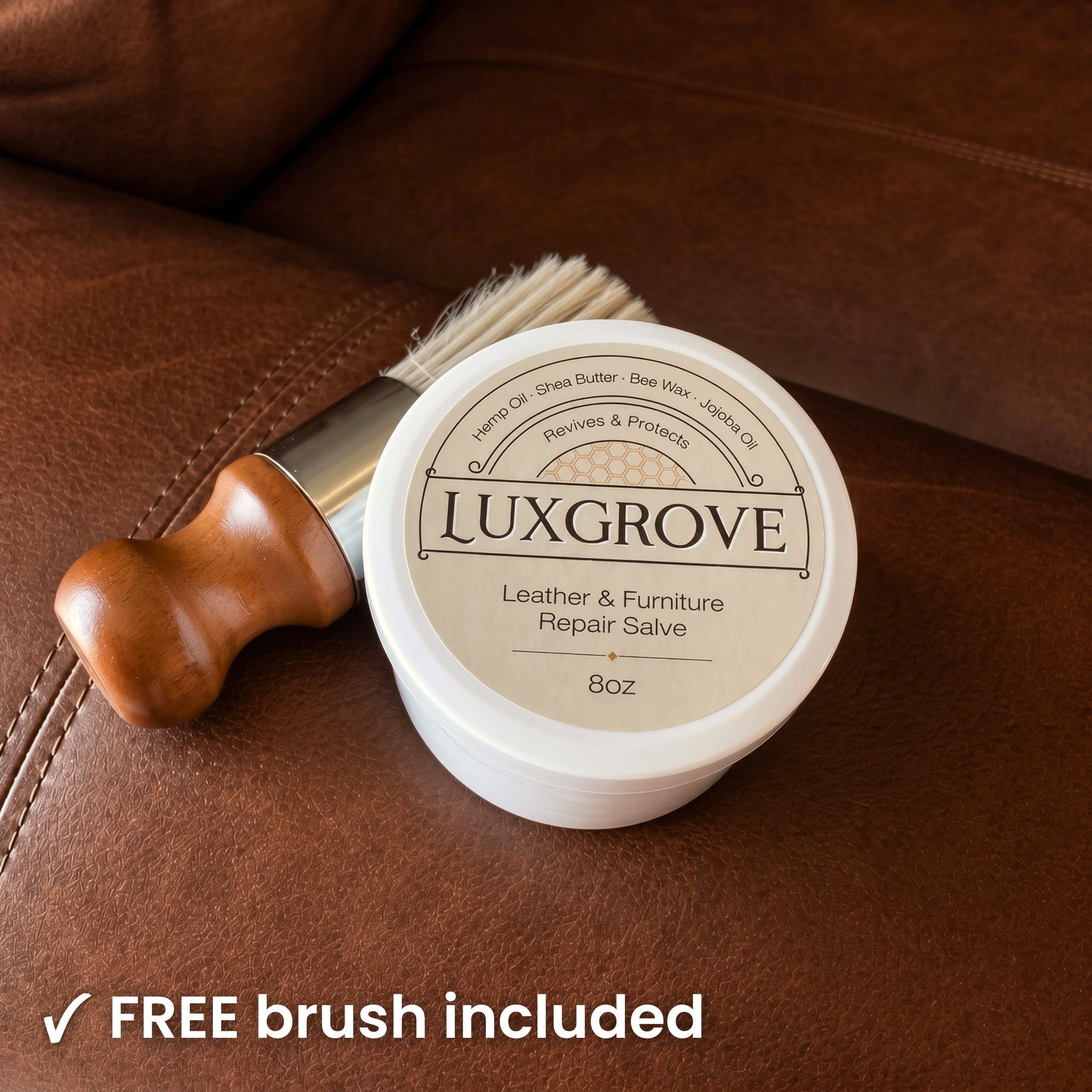 Luxgrove™ Wood & Leather Restoration Balm